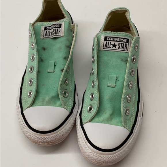 Converse Unisex M5 W7 no laces mint teal - Picture 1 of 6